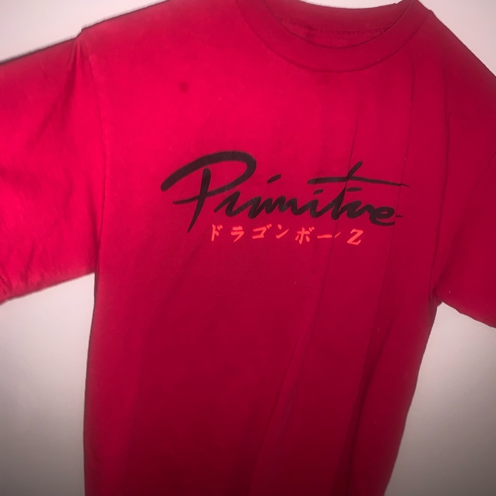 RED PRIMITIVE DRAGON SHIRT🐉
